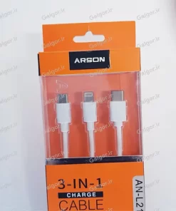 تبدیل USB به لایتنینگ/USB-C/microUSB آرسون